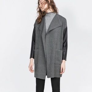 🎉🎈Host Pick🎉🎈Zara Knit Coat Size Medium